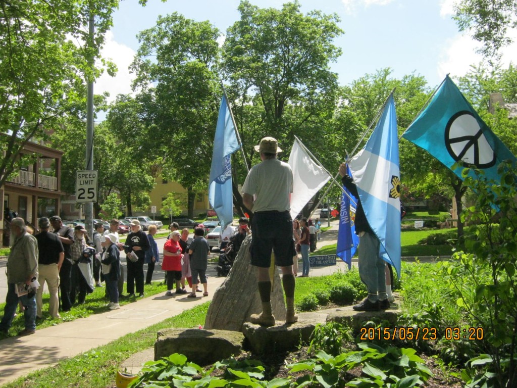 Vets For Peace Memorial Rally gates of Heaven 037