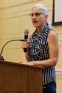 County Board Supervisor Mary Kolar, sponsor of 2016 RES-139, Dane County Atomic Veterans Recognition Day July 16