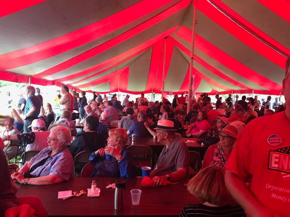 LaborFest crowd 